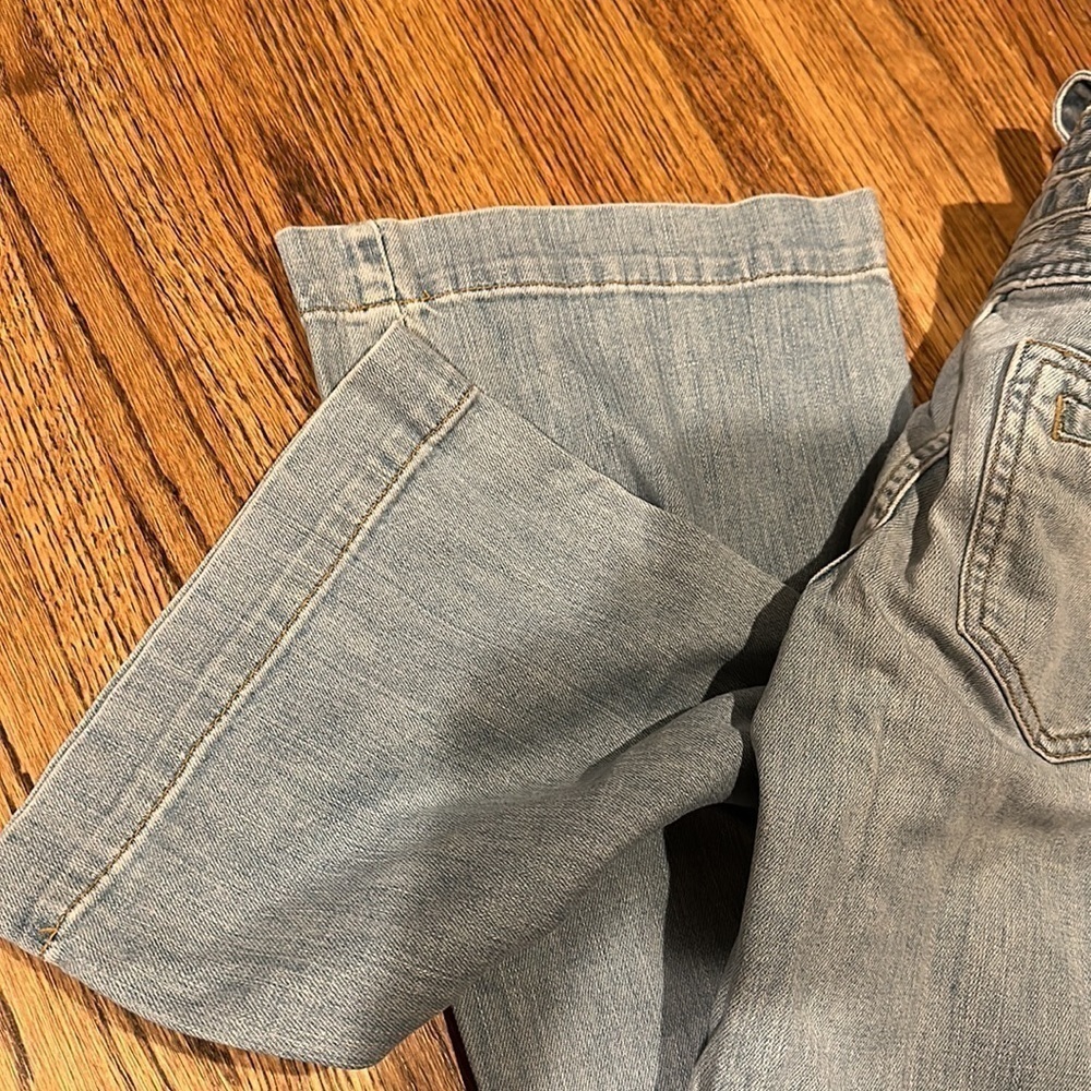 Tommy Hilfiger Belted Flare Jeans Size 2S (short) - Picture 2 of 6